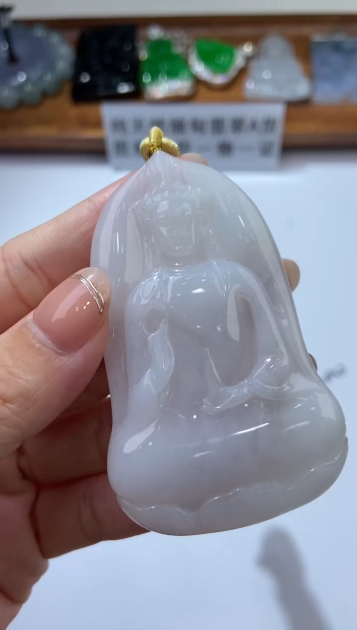 翡翠未镶嵌挂件281392   
