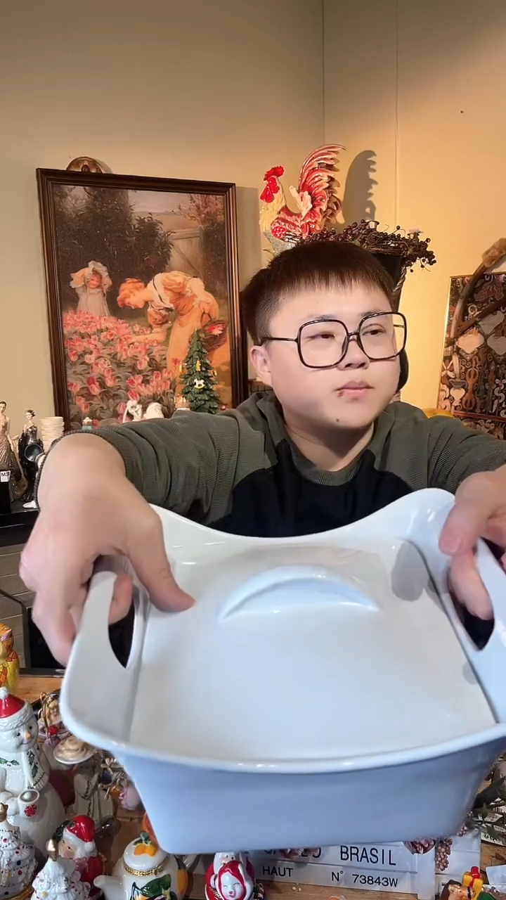 【闪购商品】默认微瑕高端树脂陶瓷摆件Q648