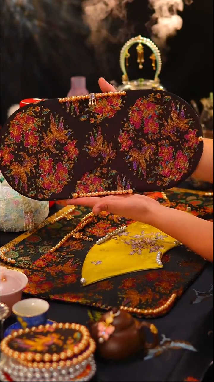 062大椭圆茶席40x20cm