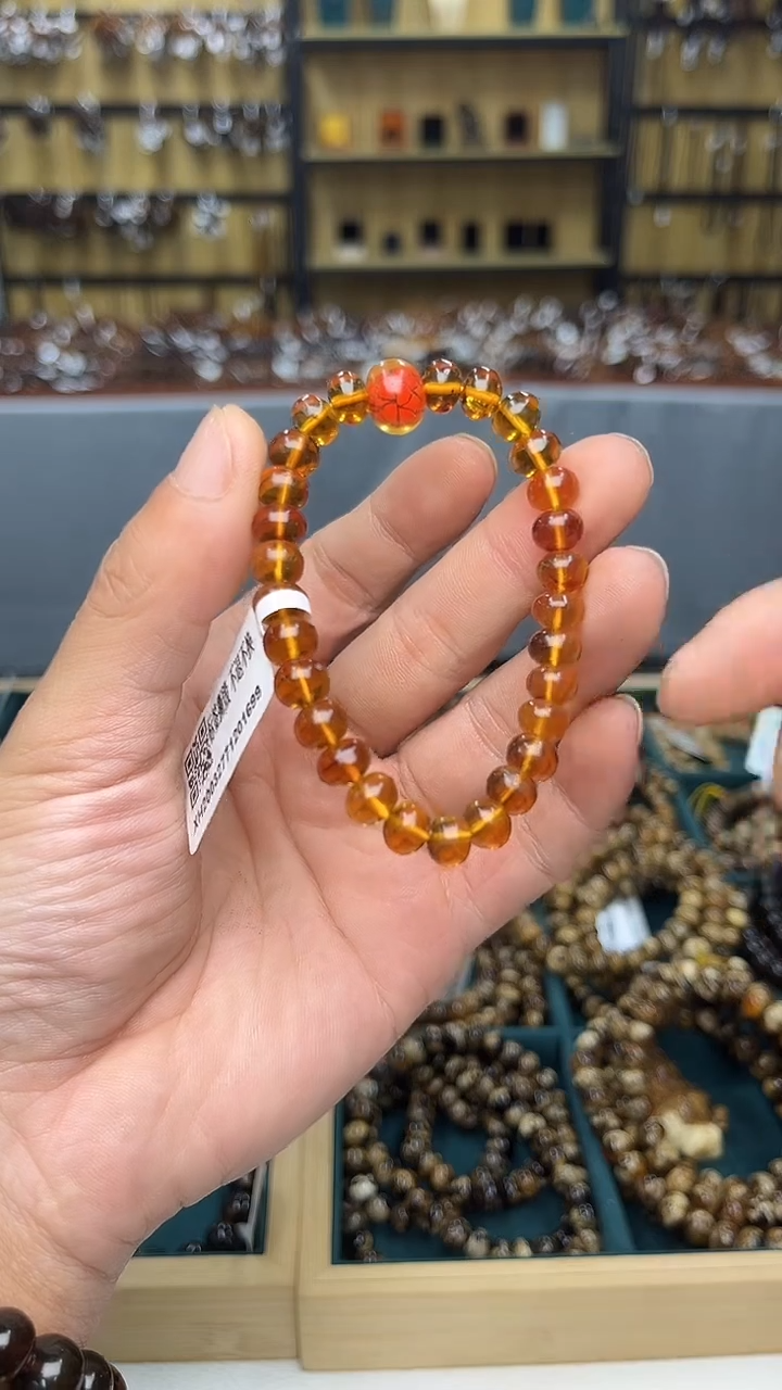 裸石琥珀未镶嵌抚顺琥珀7+多样性发其一