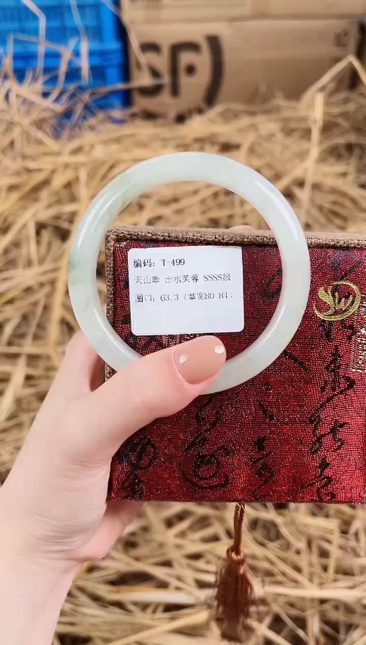 未镶嵌手镯石英质玉T499