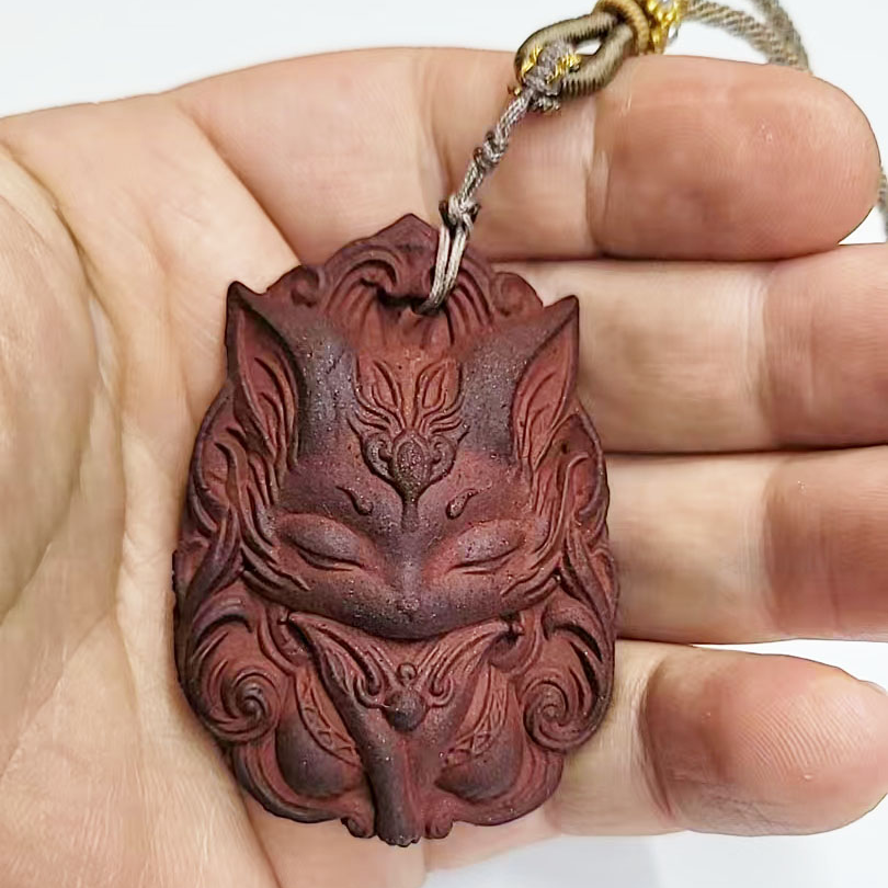 九尾狐狸挂件  有名有姓的华丽气质的狐姐姐