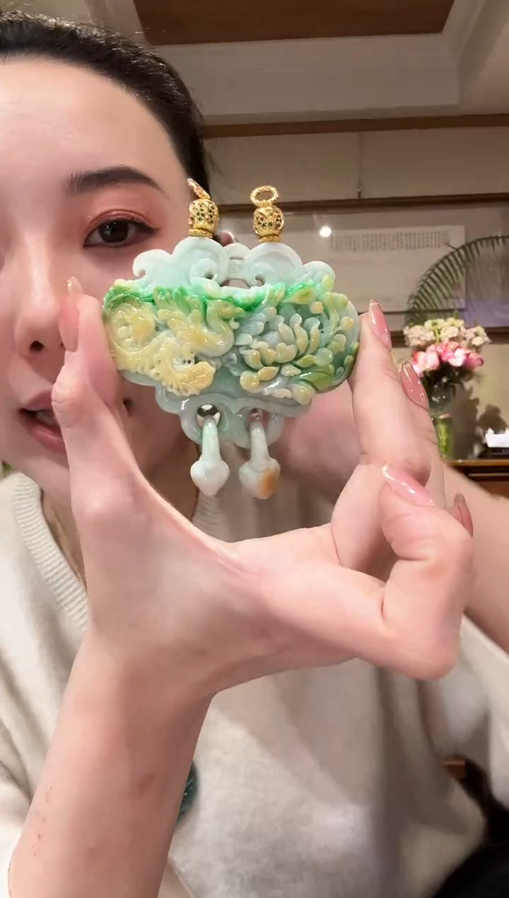【闪购商品】翡翠颈饰未镶嵌国风