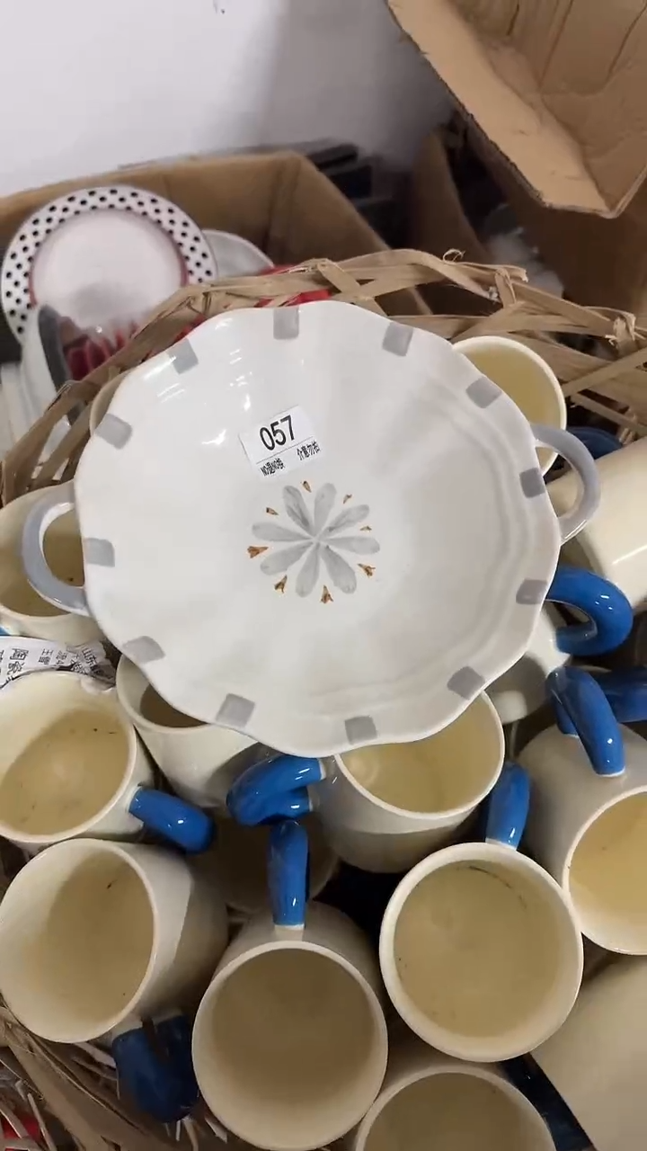 陶瓷手柄款微瑕四单包邮057