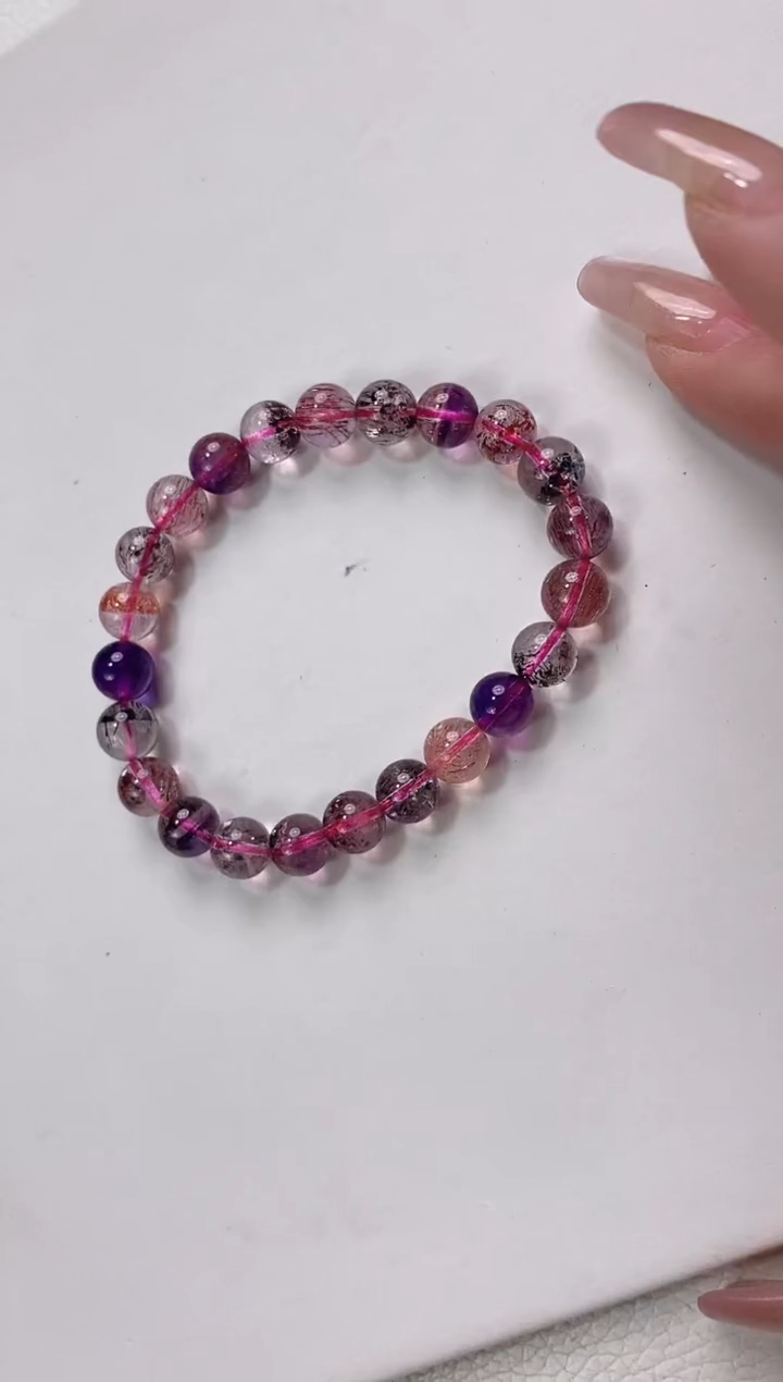 【闪购商品】水晶7.5*+超七单圈未镶嵌多人多样性发其一