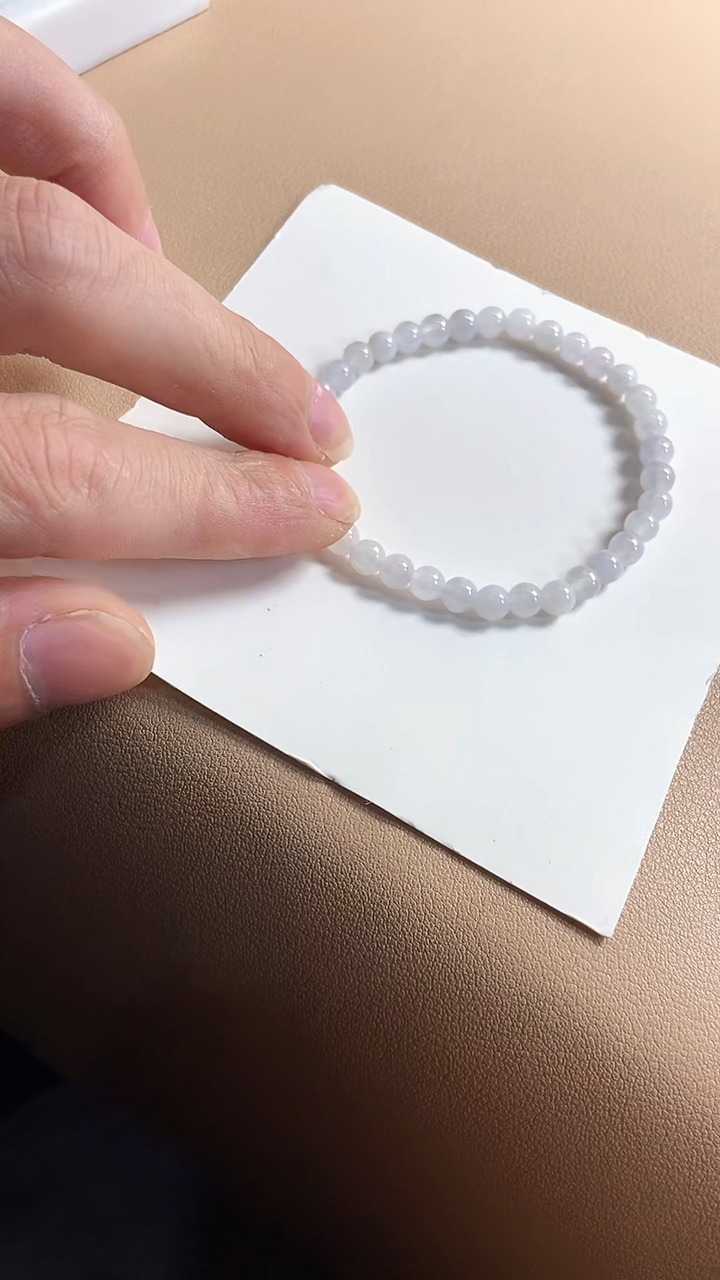 【闪购商品】翡翠手串未镶嵌天然A货翡翠手串卡5