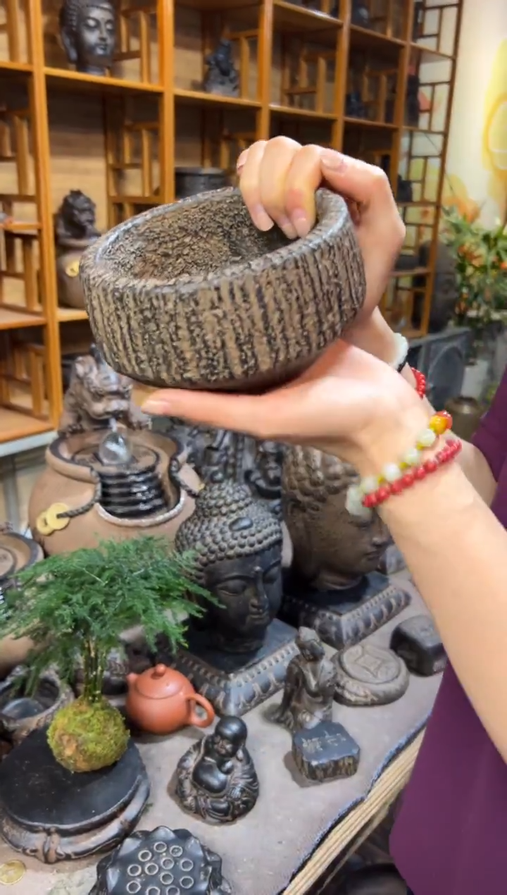 陶土【火山泥】小石钵