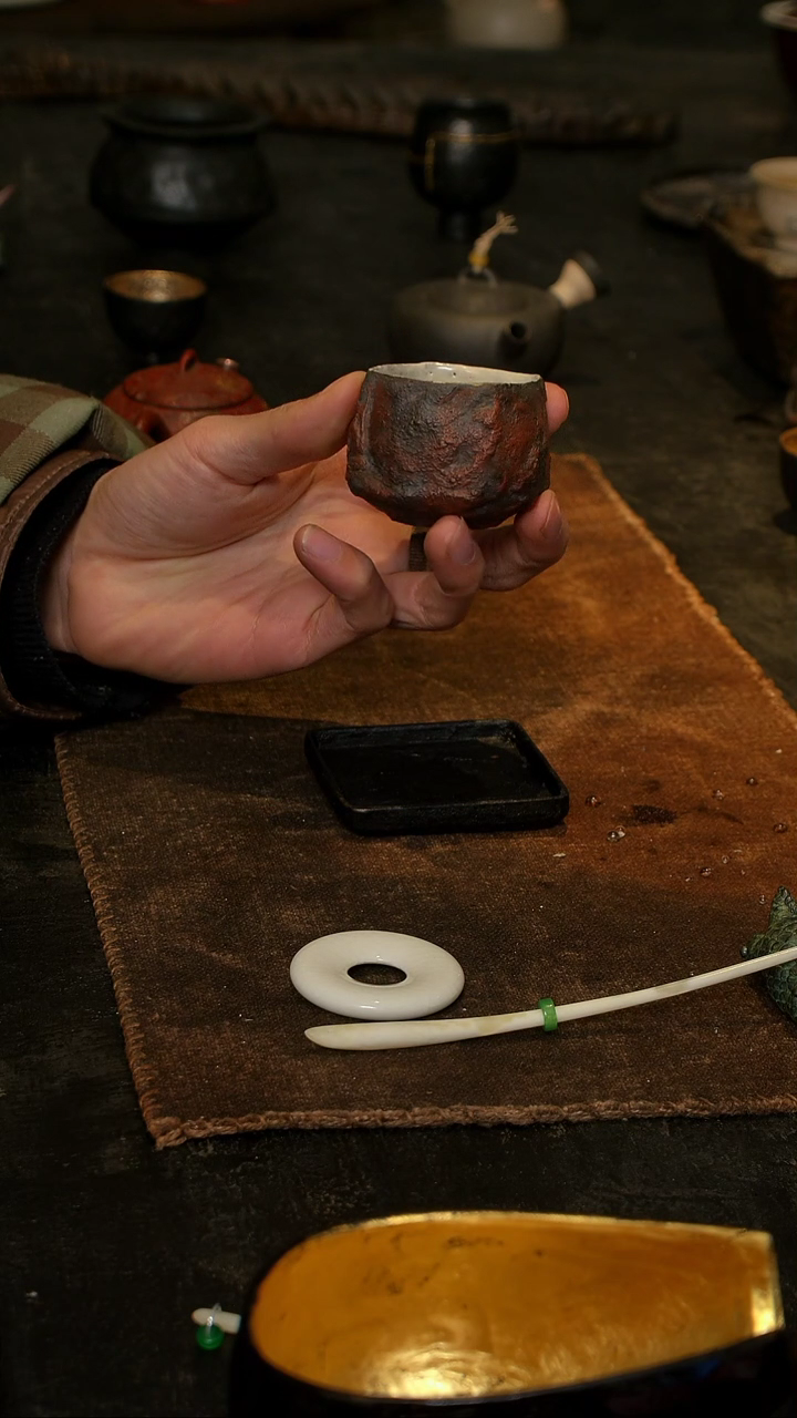 【闪购商品】鱼和熊工作室手工陶艺  红色