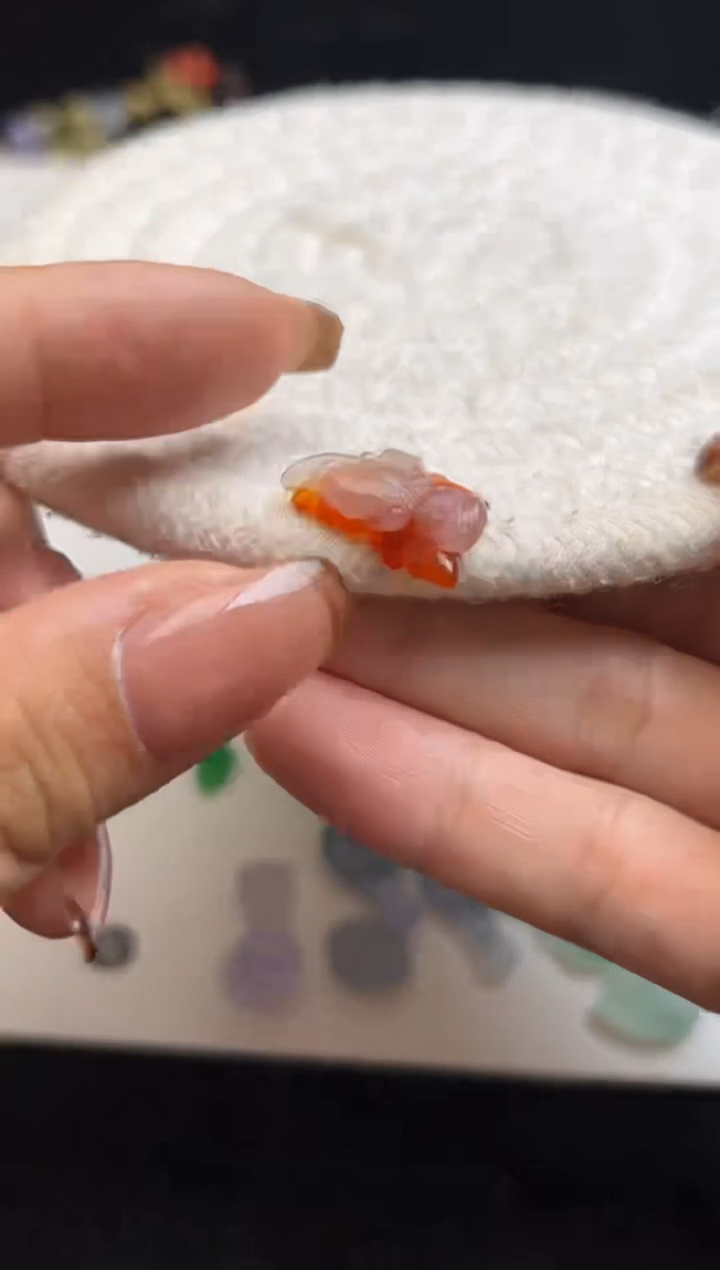 未镶嵌定制翡翠炽天使宝宝2300