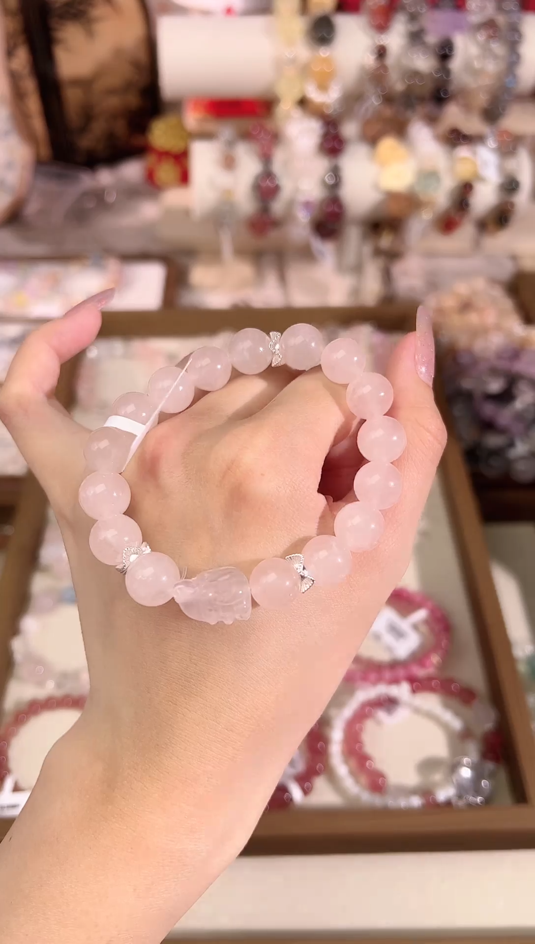 【闪购商品】水晶手链未镶嵌天然水晶 多样性发货发其一 颜色微差