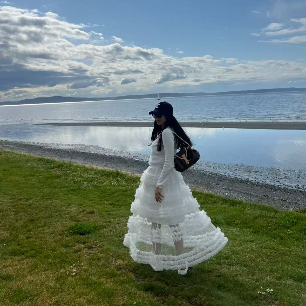 Q潮流轻奢女士斜挎百搭单肩休闲小众包（运费险顺丰包邮）