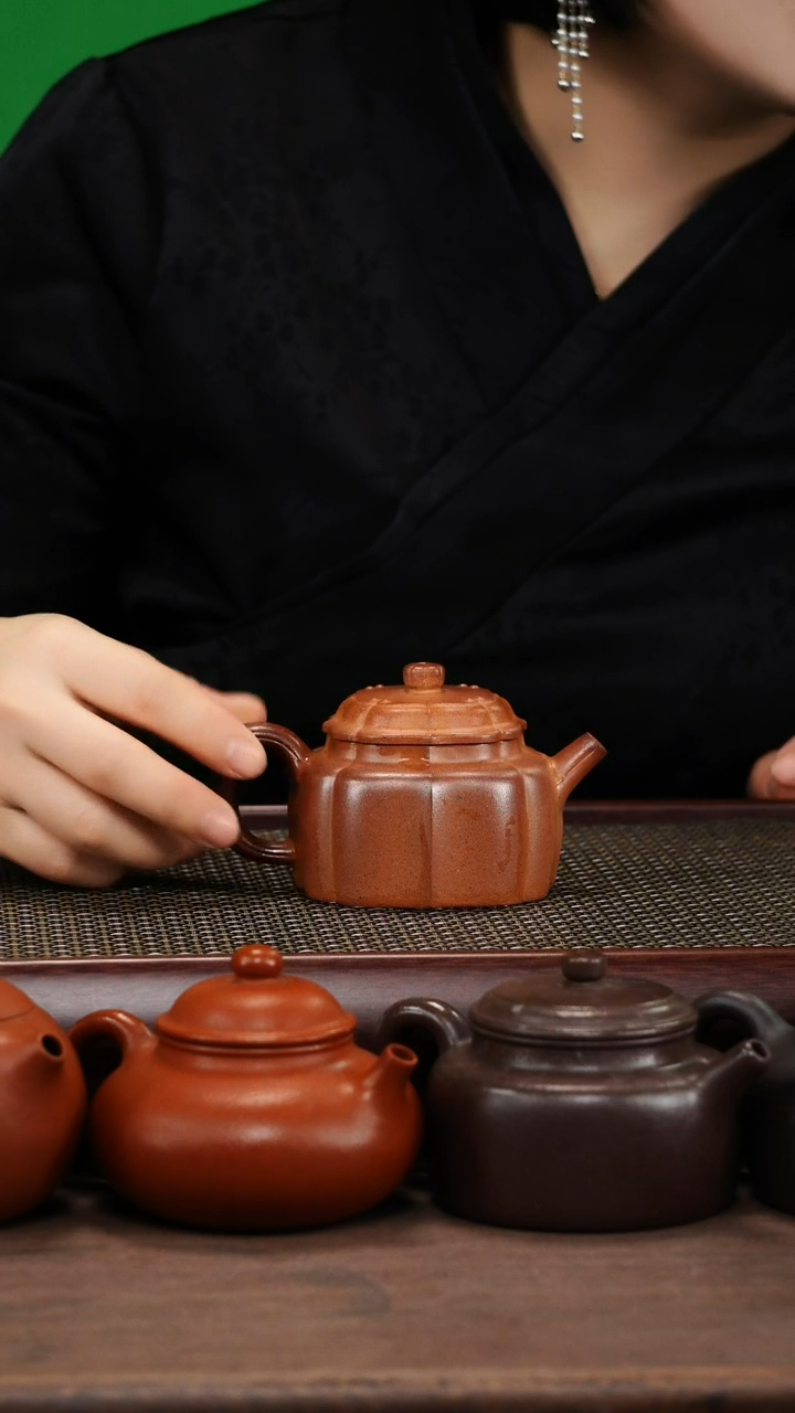 【闪购商品】紫砂茶壶柴烧锦文德钟壶
