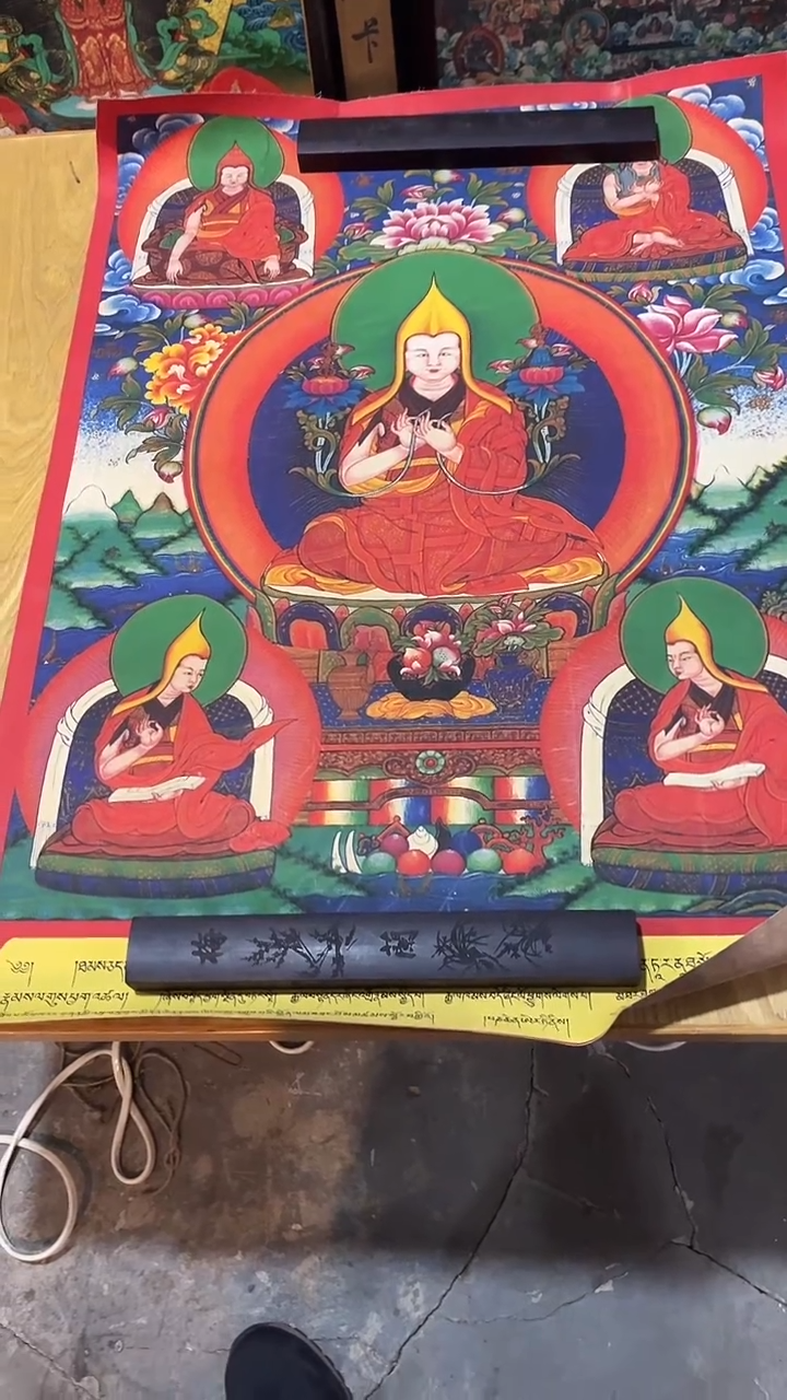 卷轴画卷轴画唐卡商品