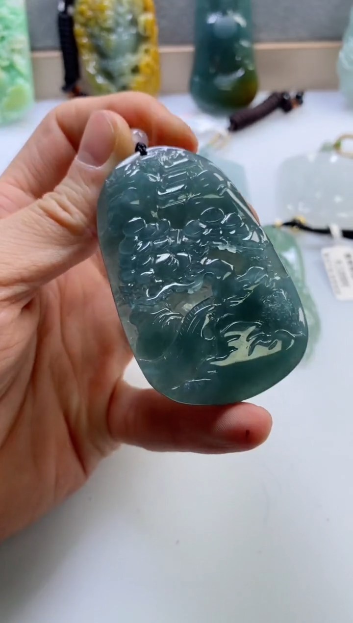 【闪购商品】翡翠挂件未镶嵌          