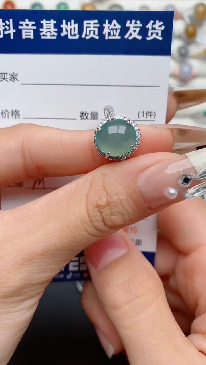 【闪购商品】翡翠戒指银S925镶嵌..........