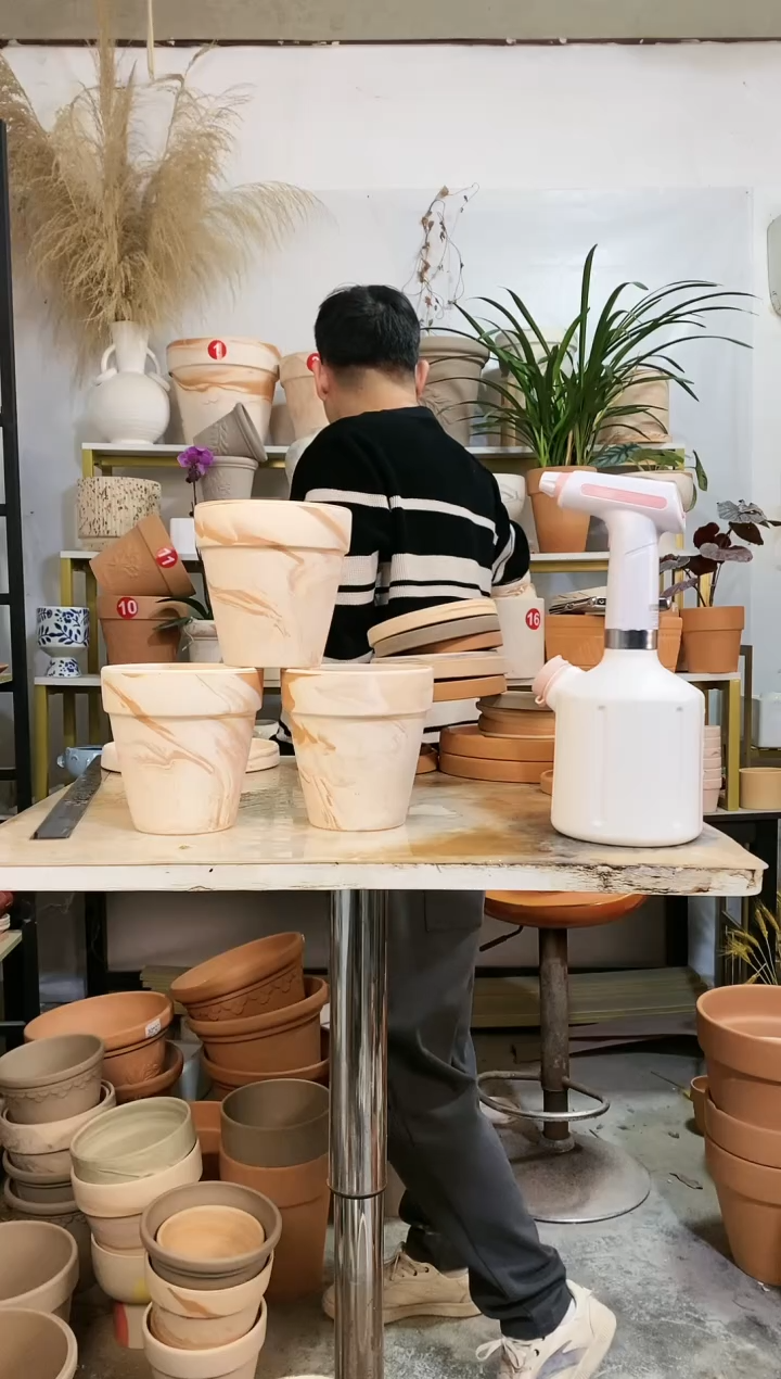 【闪购商品】红陶13*13玛奇朵 3盆无托