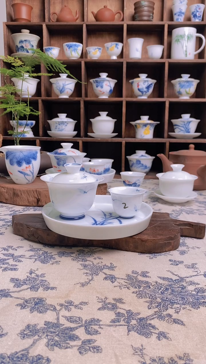 【闪购商品】盖碗/杯群芳斋闪购链接（以闪拍图片为准）