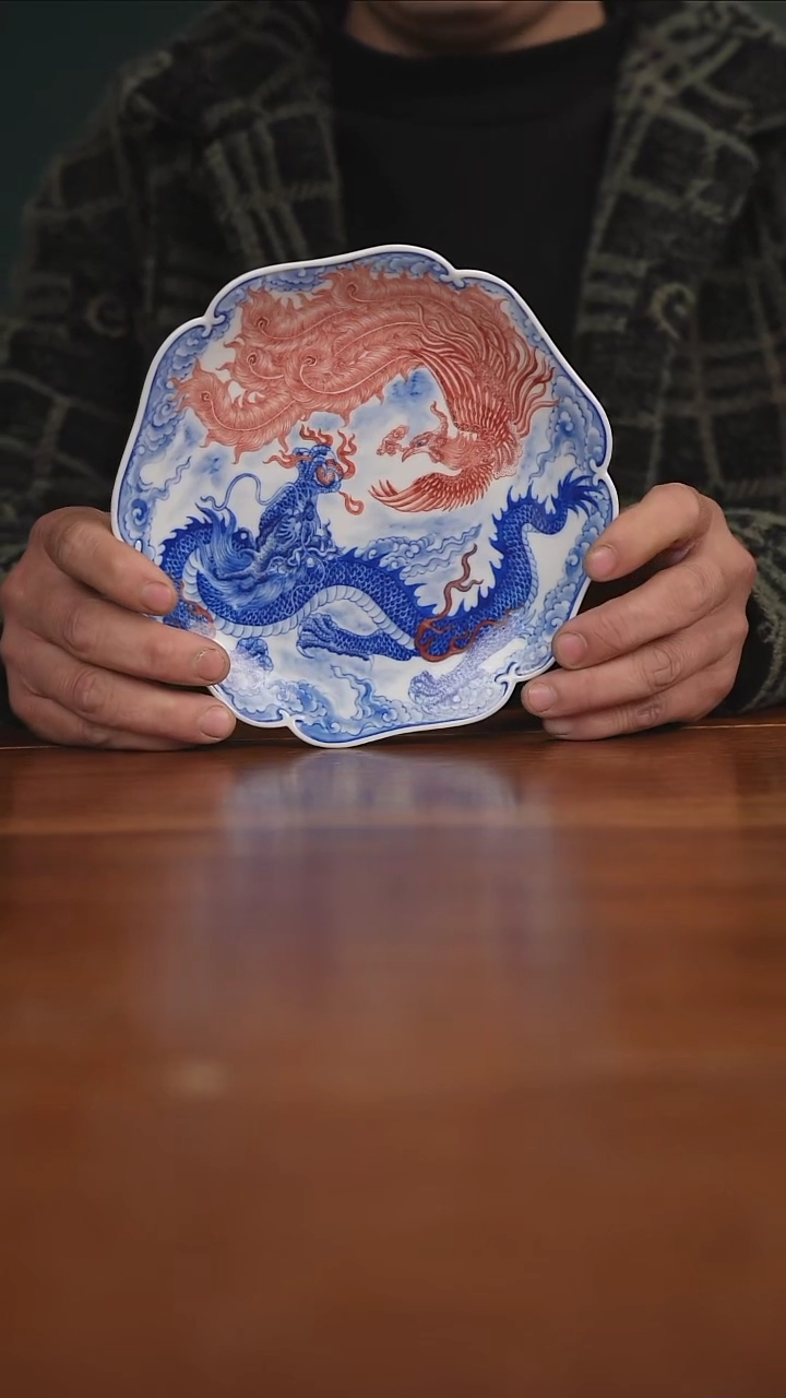 【闪购商品】自成堂柴窑 青花釉里红