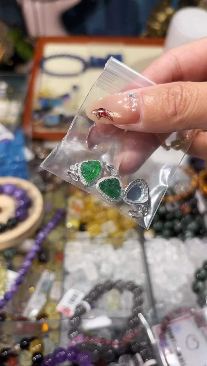 【闪购商品】翡翠手链未镶嵌翡翠佛公吊坠拍2件