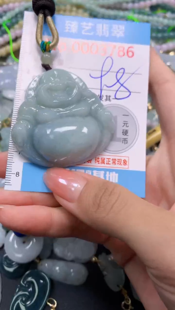 颈饰未镶嵌翡翠3786