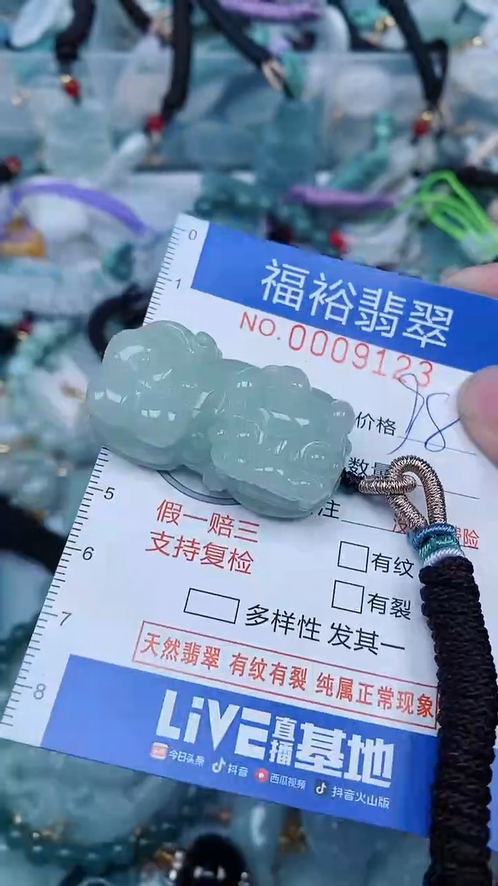 【闪购商品】翡翠颈饰未镶嵌...0009123