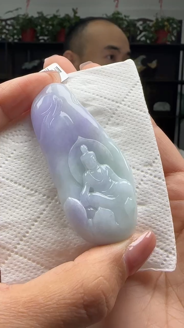 【闪购商品】翡翠颈饰未镶嵌天然翡翠A货吊坠