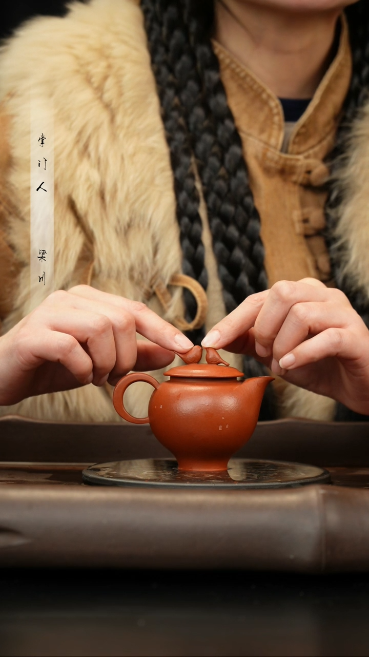 【闪购商品】三川堂紫砂寂静中央壶