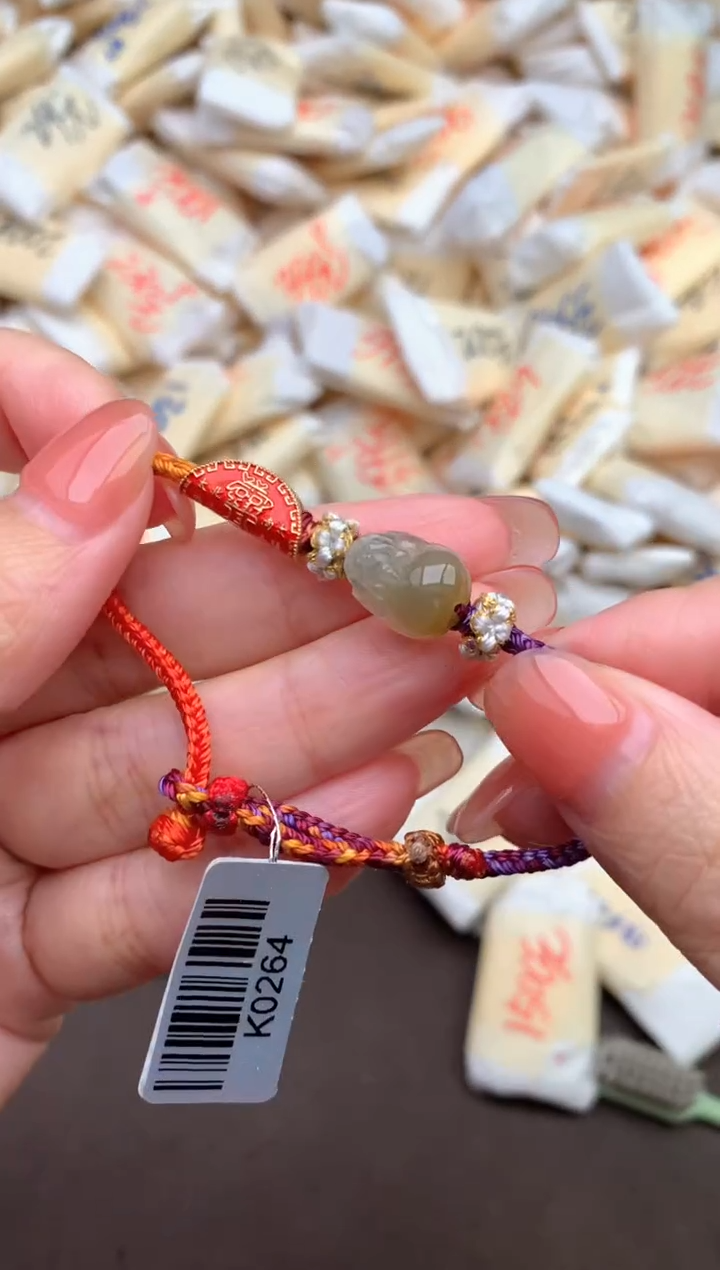 【闪购商品】翡翠手绳银S925镶嵌—