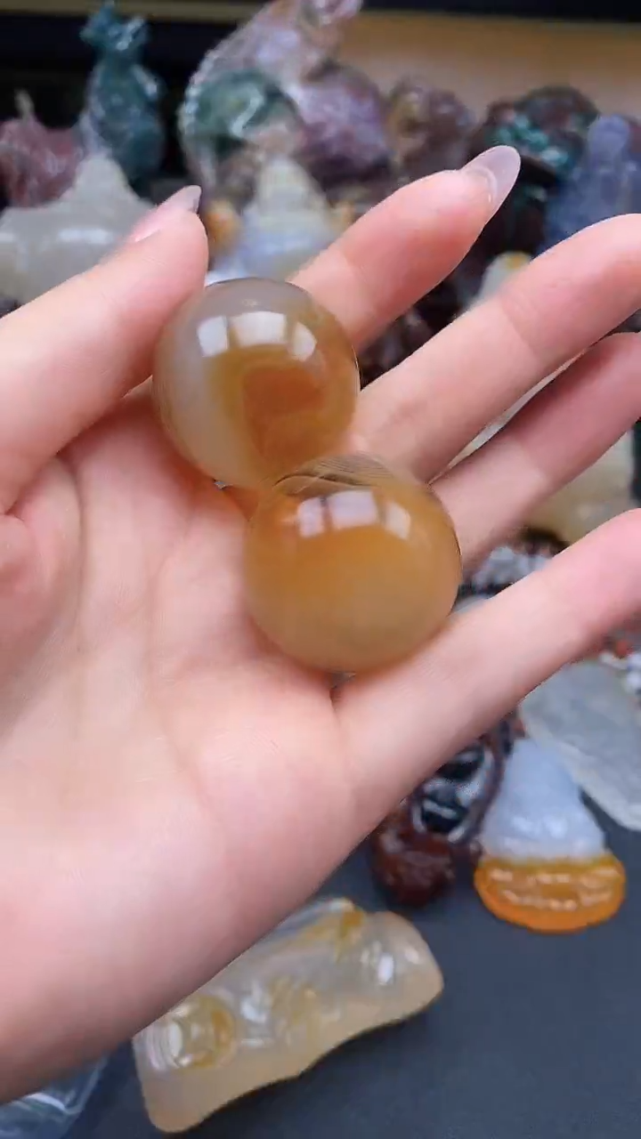 【闪购商品】玛瑙/玉髓颈饰未镶嵌dd