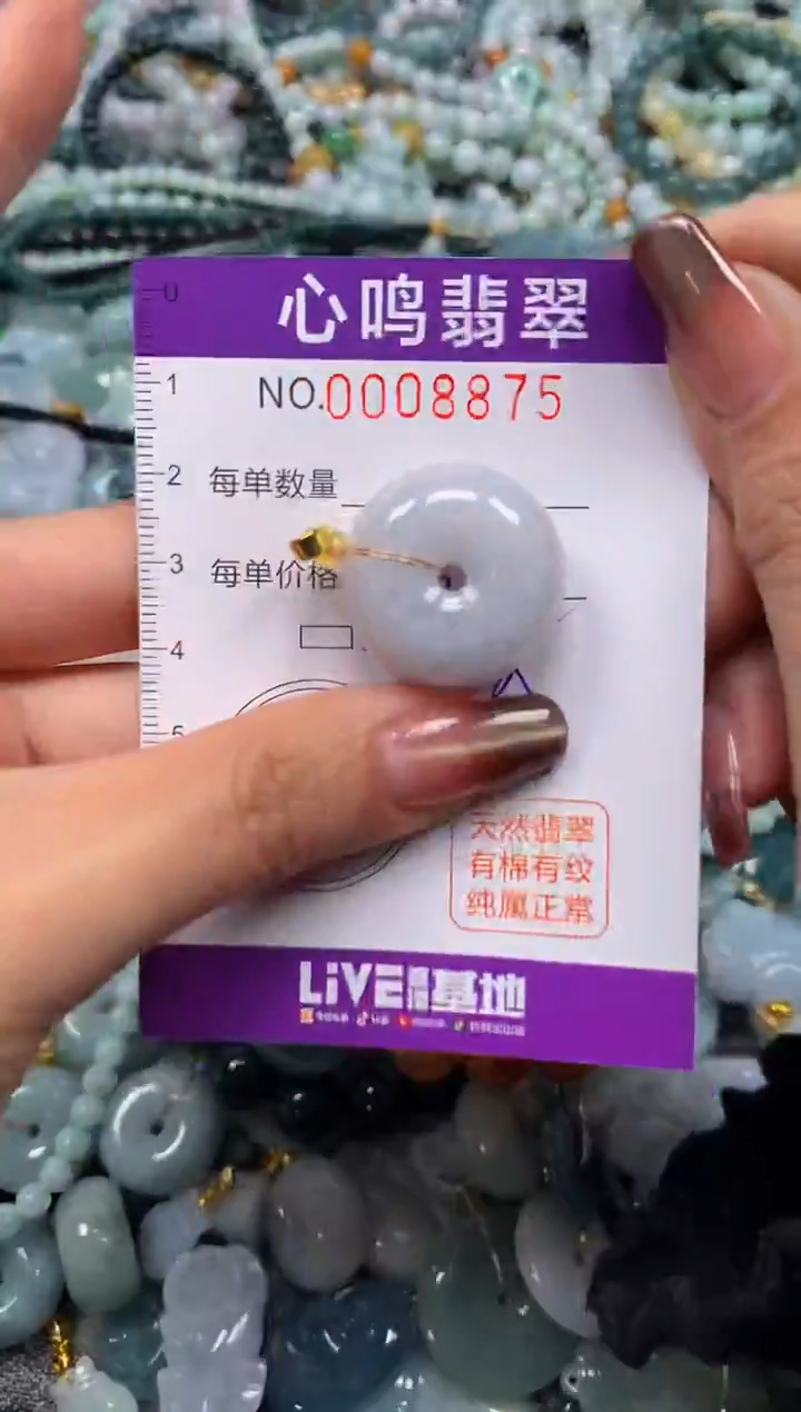 颈饰未镶嵌翡翠闪购008875