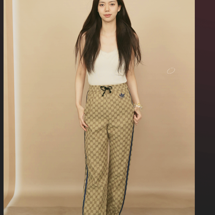 95新 GUCCI/古驰 老花卫裤36码/250829SYNSJ33