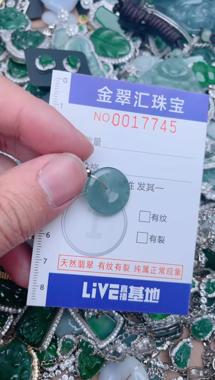 【闪购商品】翡翠颈饰未镶嵌17745...