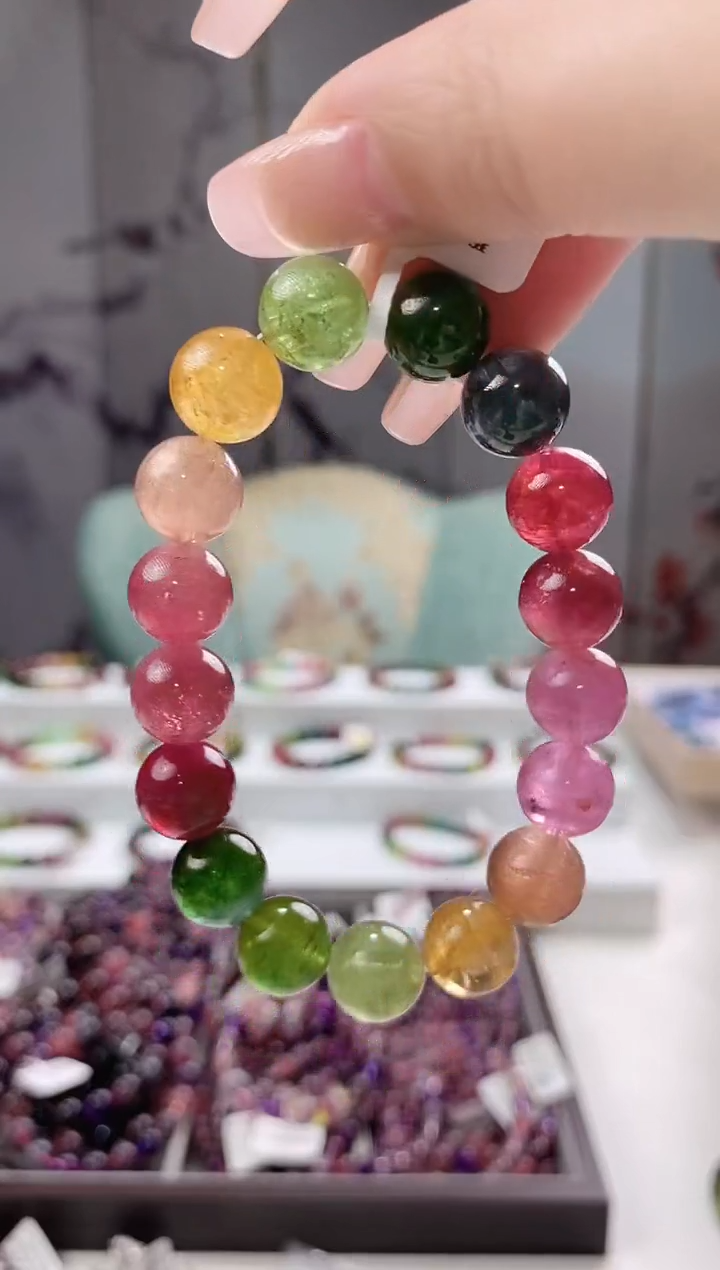 【闪购商品】碧玺单圈11*未镶嵌多人多样性发其一