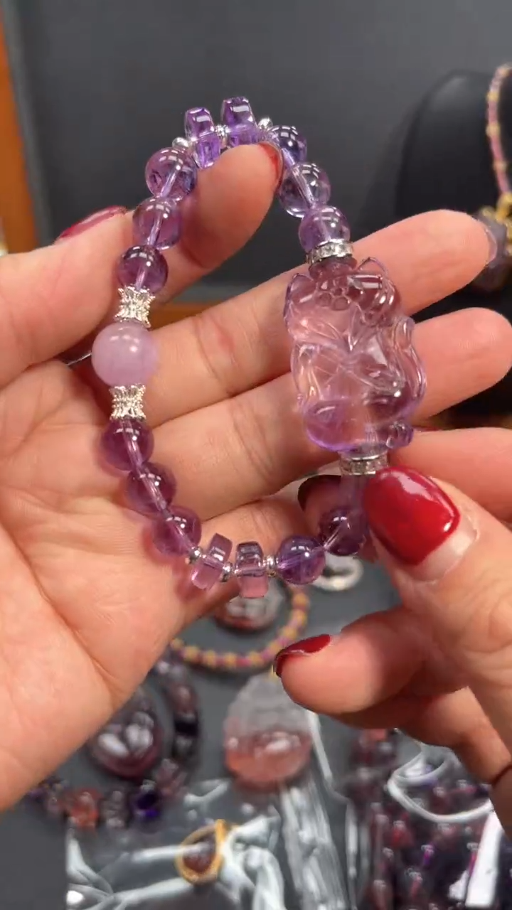 【闪购商品】水晶颈饰未镶嵌【百晶灵儿】天然水晶定制款