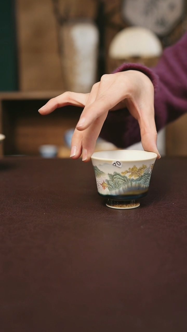 【闪购商品】景德镇陶瓷杯碗柴烧多人