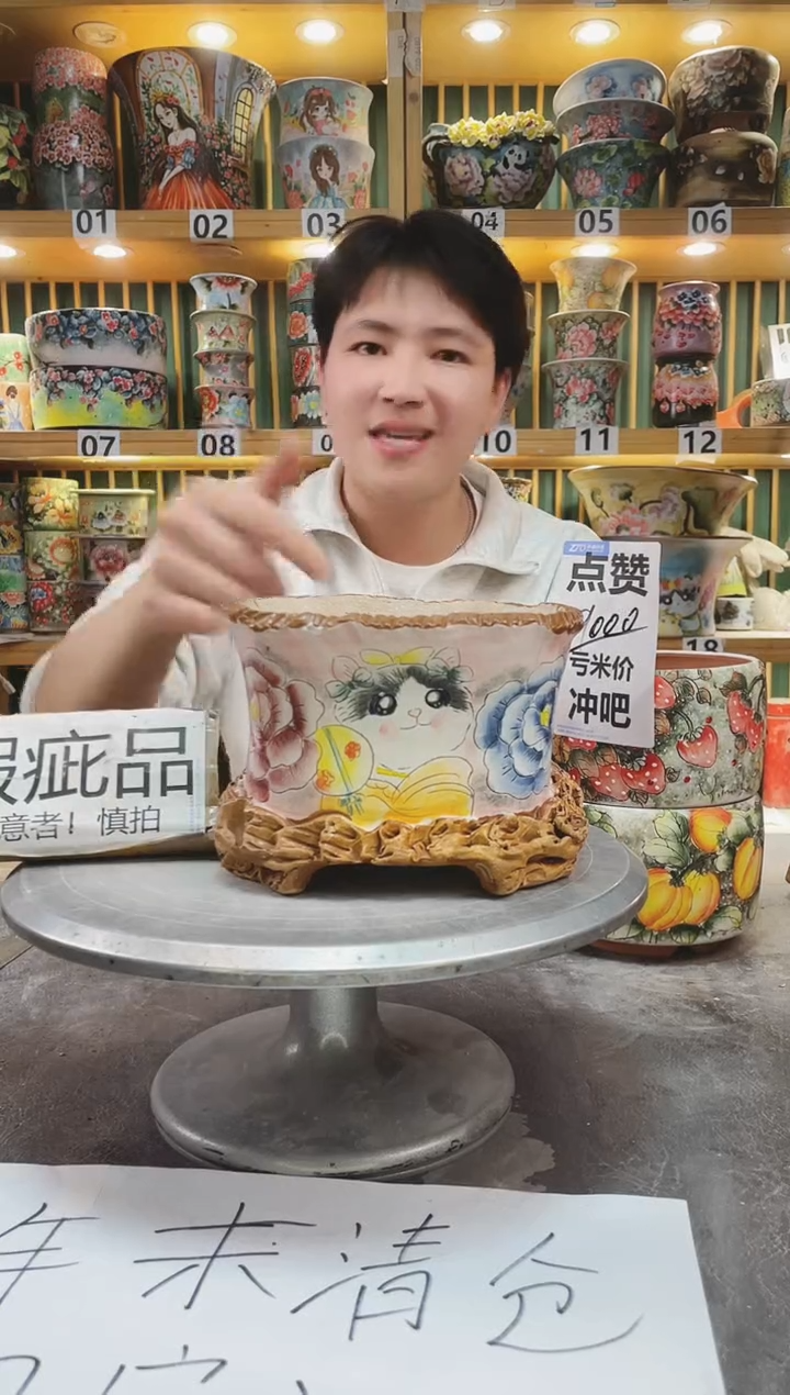 【闪购商品】瓷片默认微瑕一物一拍0113-104