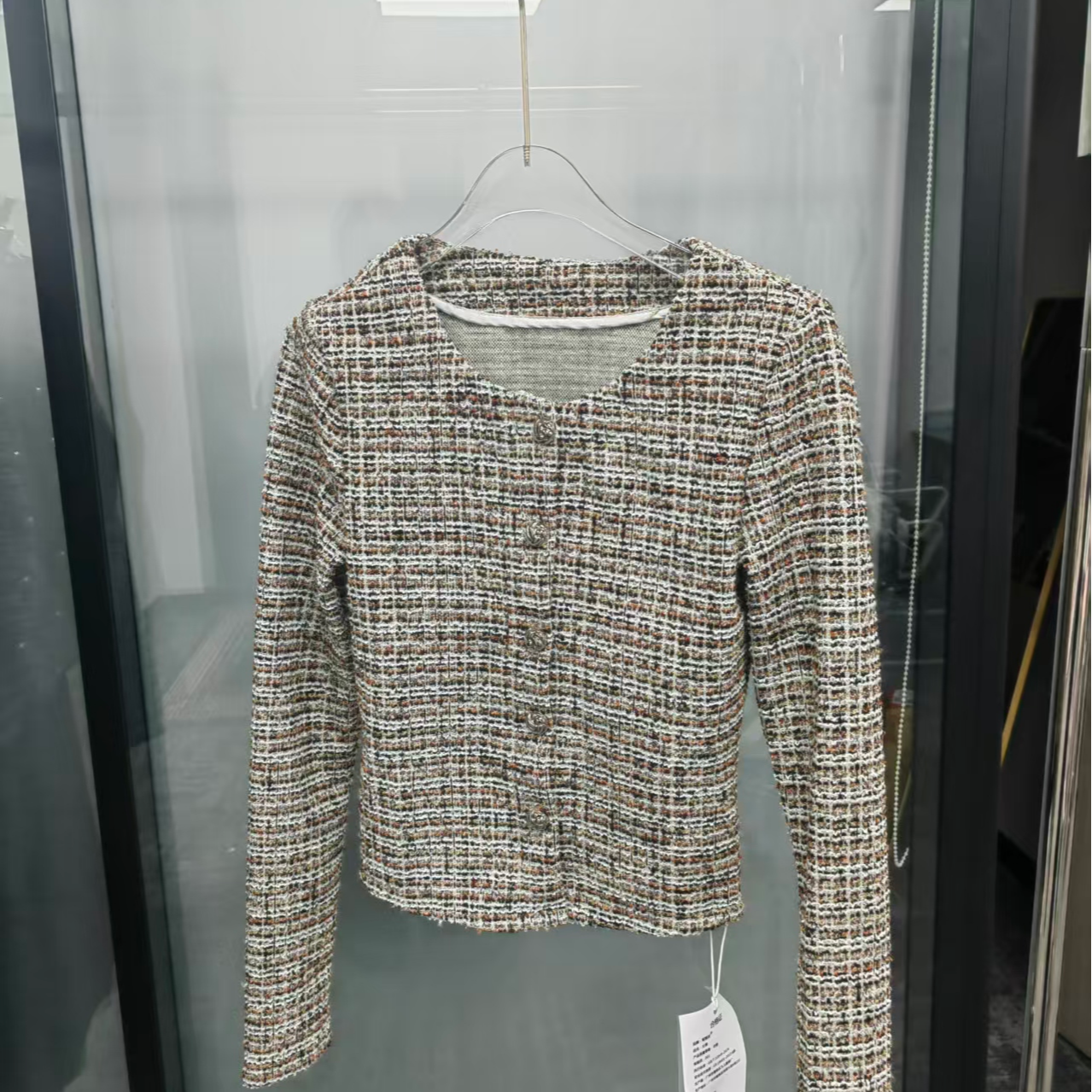 小香风设计感上衣显瘦衫