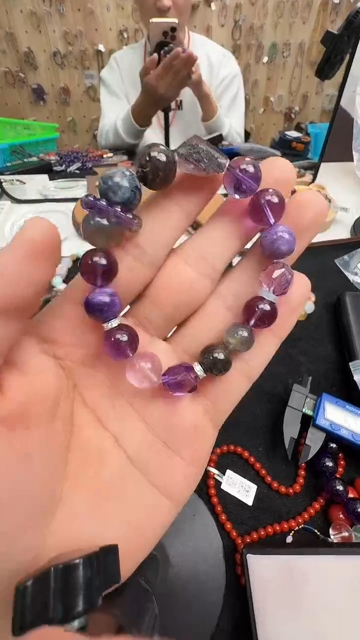 未镶嵌手链水晶村1770 约11-13mm