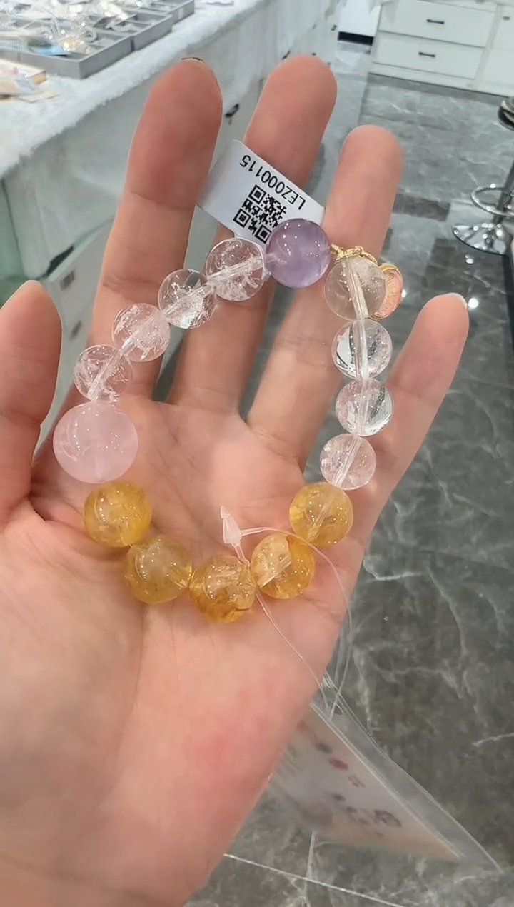 水晶手串未镶嵌手串