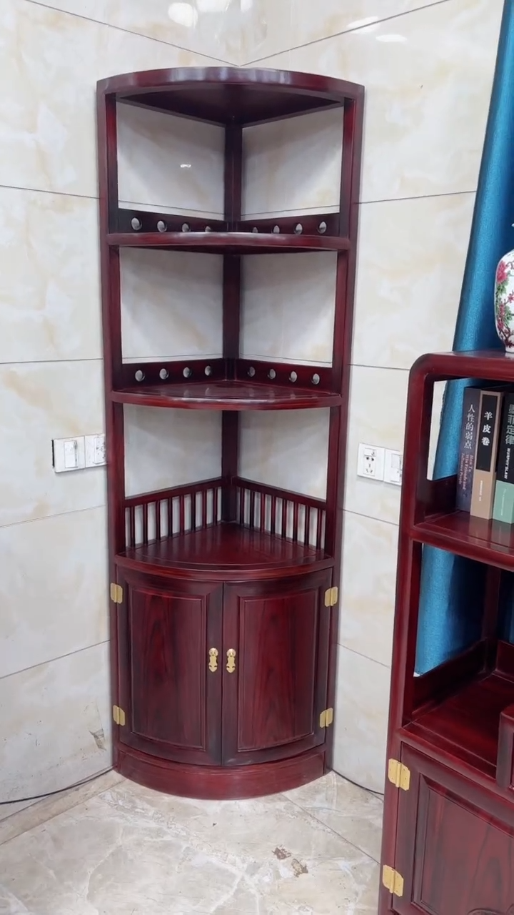 【闪购商品】花梨木类成套家具酸枝转角柜