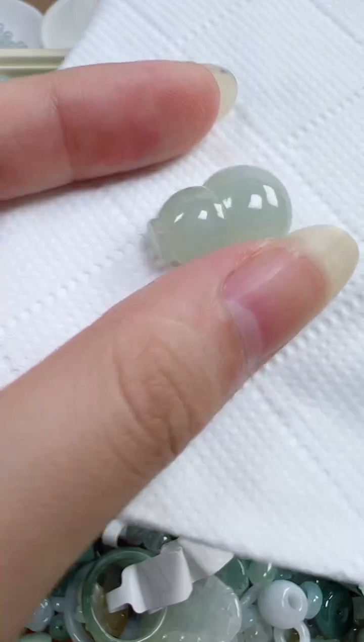 翡翠裸石94号链接，A货翡翠