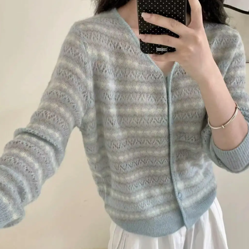 茵菲娜针织开衫-R191911