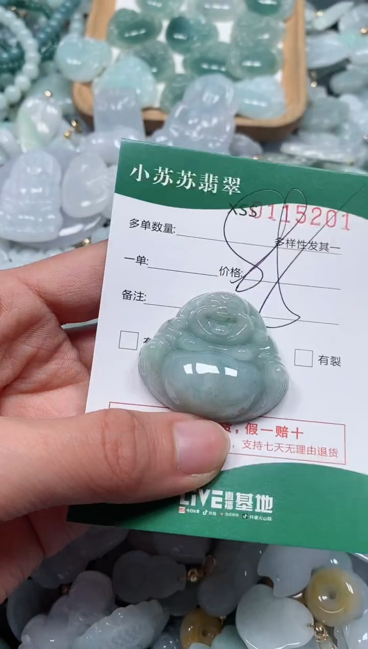 【闪购商品】翡翠颈饰未镶嵌闪购商品0115201