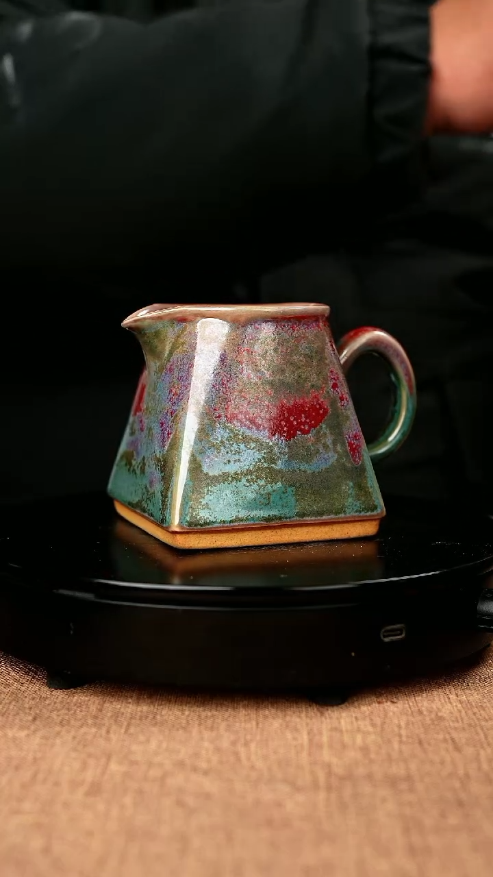 【闪购商品】505#省工一级品原矿钧瓷炉钧釉公道杯