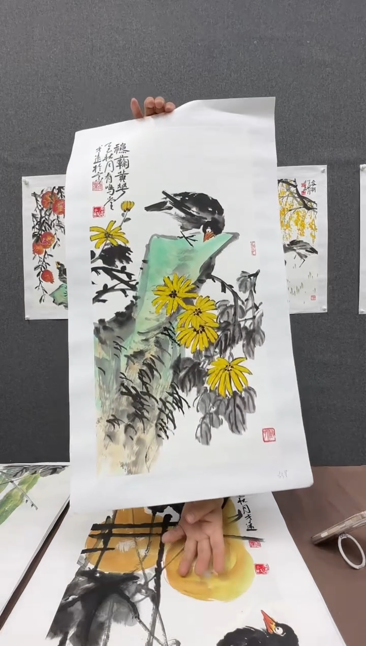 国画戈老师国画作品