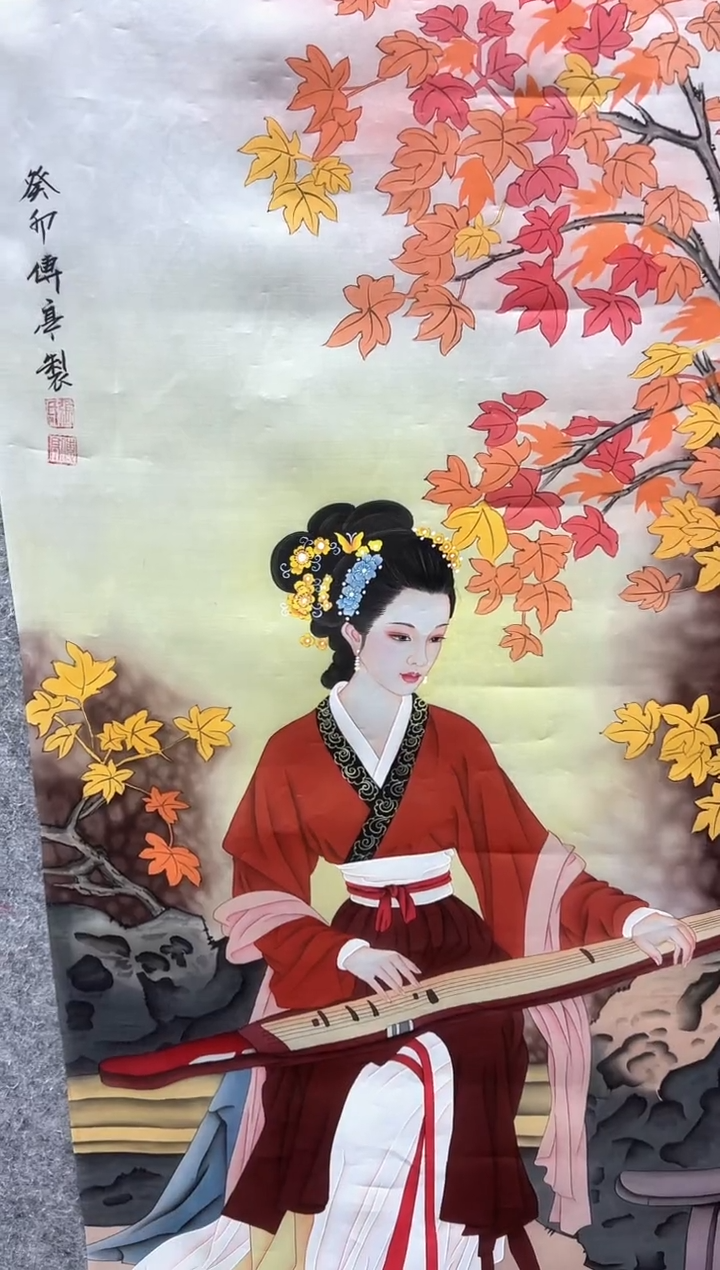 国画张传亭老师的作品3