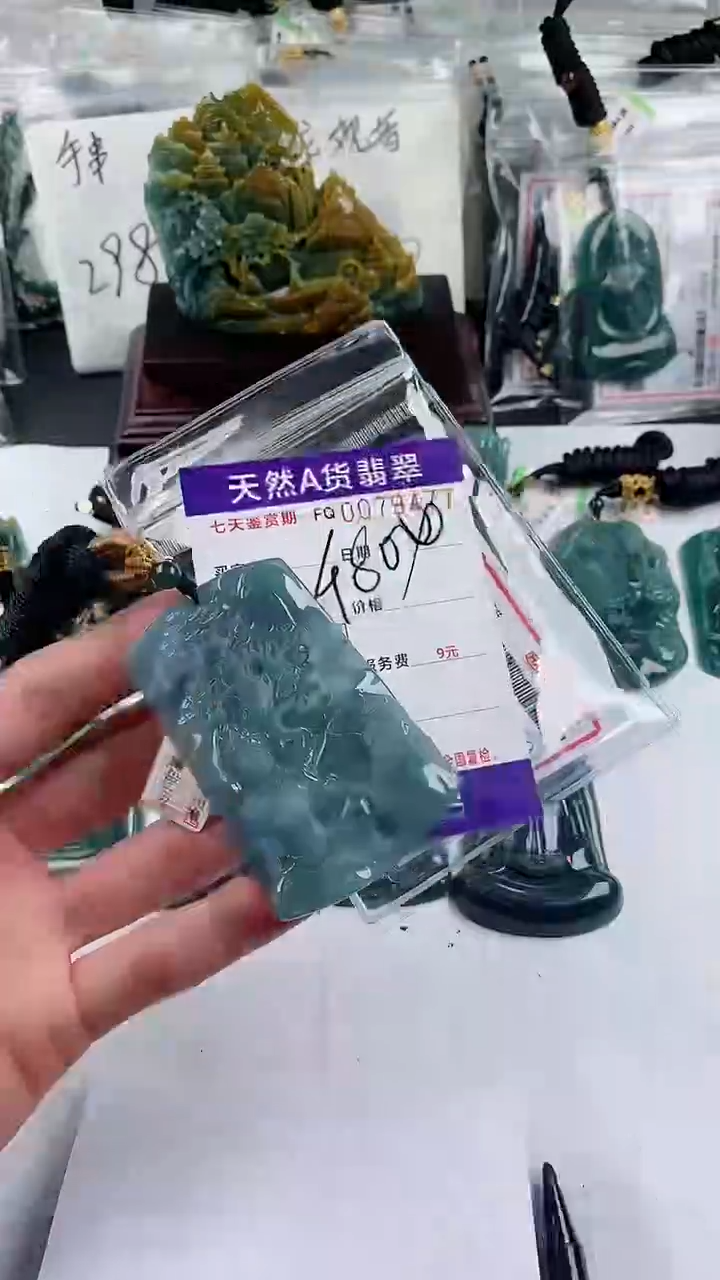 【闪购商品】翡翠颈饰未镶嵌           