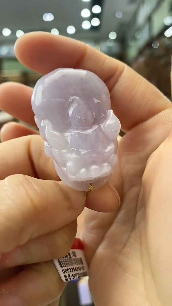 【闪购商品】翡翠颈饰未镶嵌貔貅