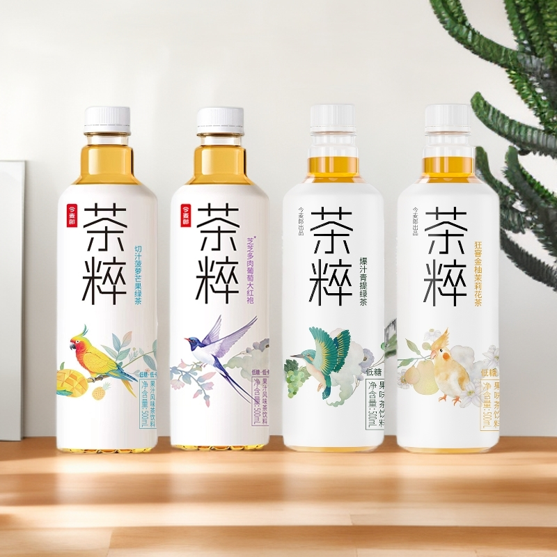 今麦郎茶粹青提绿茶果味饮料饮品500ml*5瓶/15瓶团购批发饮料DB