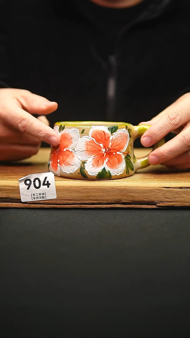 @@陶园瓷舍@@纯手工手绘@高温釉下彩